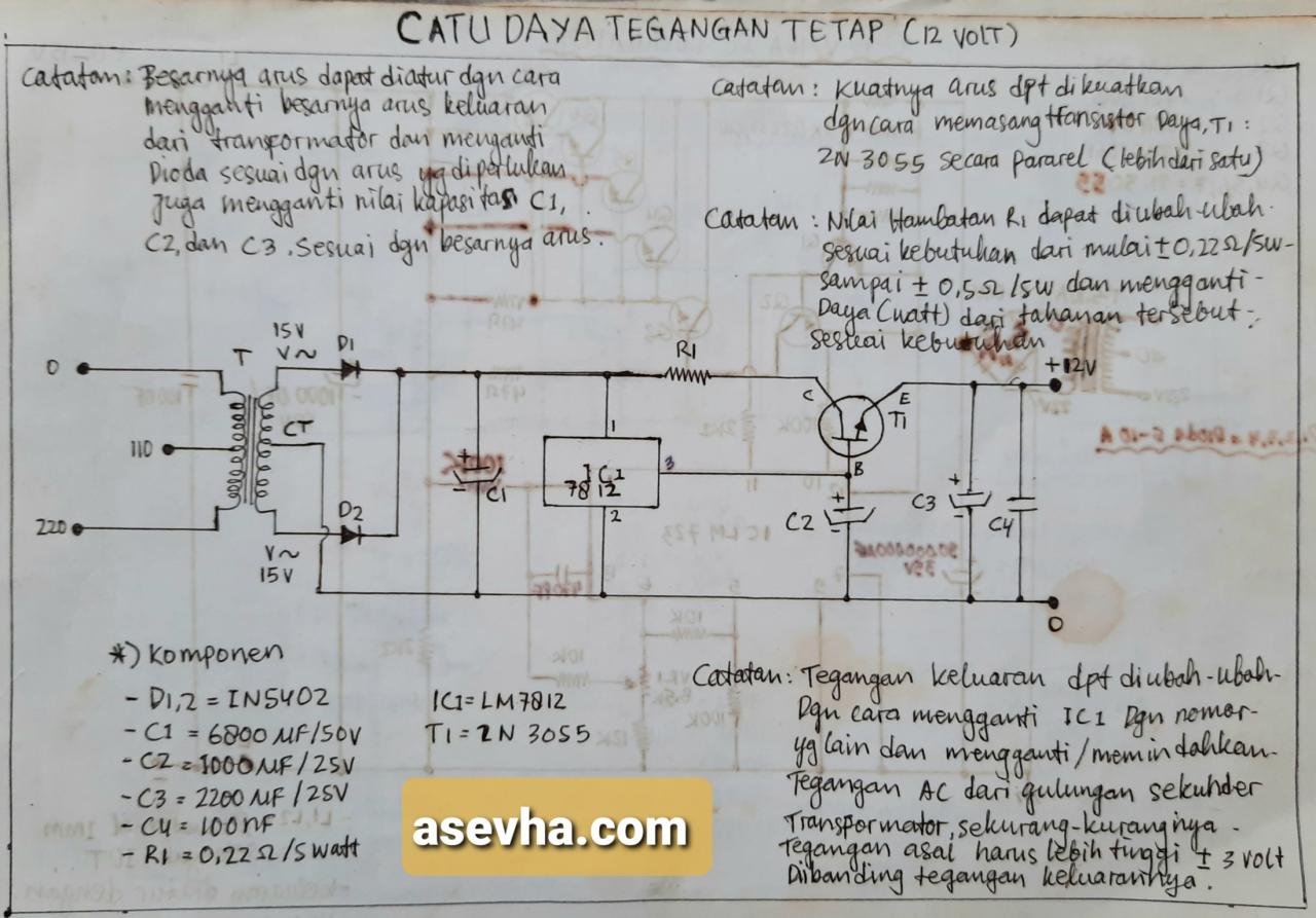 Pengertian IC regulator tegangan