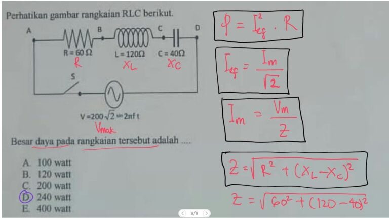 Rangkaian RLC, jenis dan fungsinya