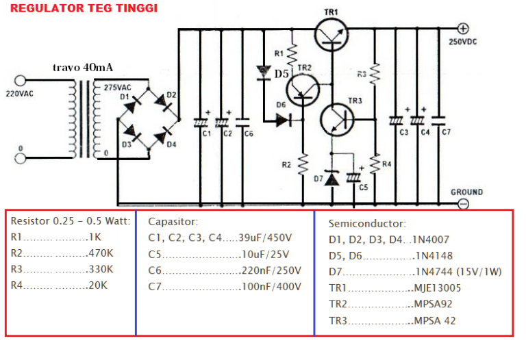 Pengertian IC regulator tegangan